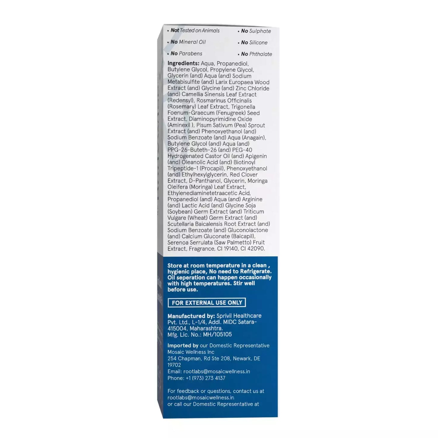 Zempify Hair Growth Serum Roll