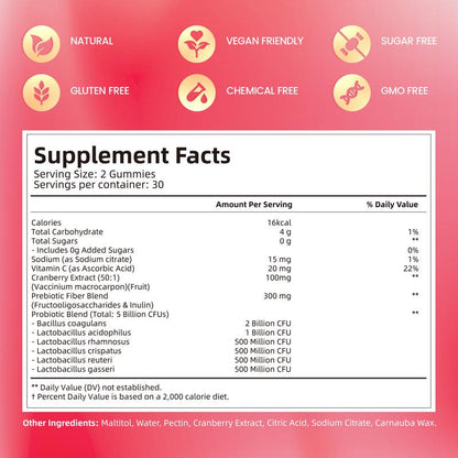 Zempify Women's Probiotic Gummies