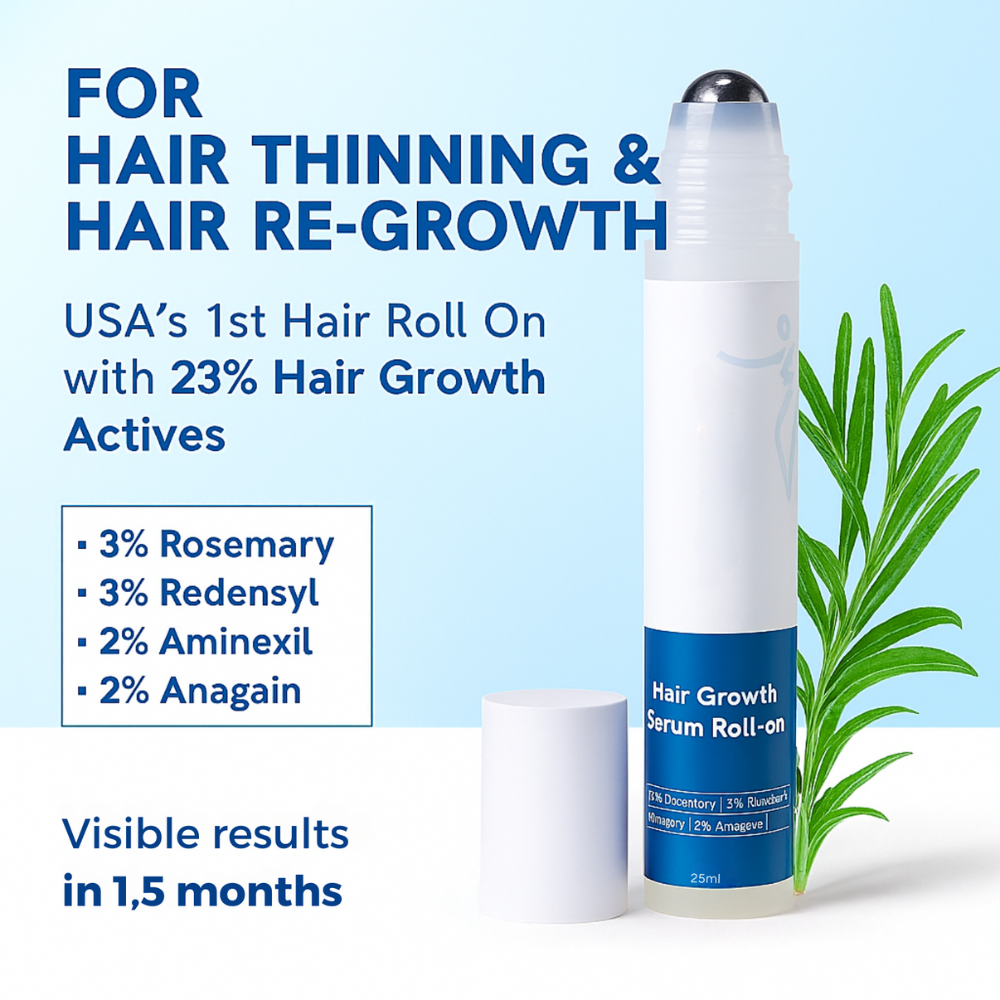 Zempify Hair Growth Serum Roll
